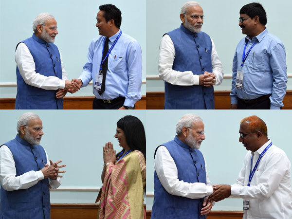  Shri GS Zaithantluanga, Dr. Gopal Jee, Ms. Geeta Gangwani and B S Ravi 