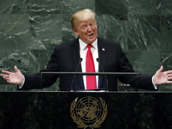 US President Donald Trump