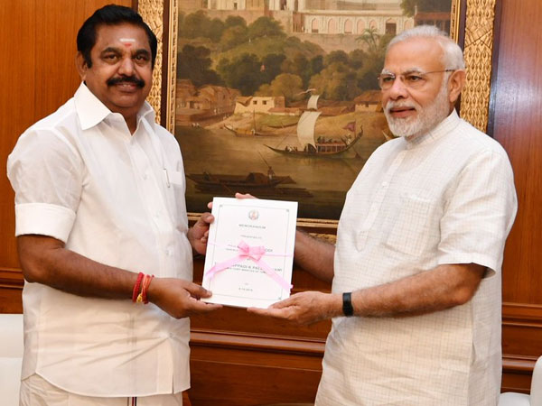 Tamil Nadu CM Palanisamy meets PM Modi, says decision on alliance after announcement of polls dates Tamil Nadu CM Palanisamy meets PM Modi, says decision on alliance after announcement of polls dates