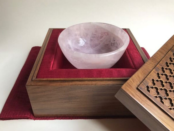 Handcrafted stone bowl: