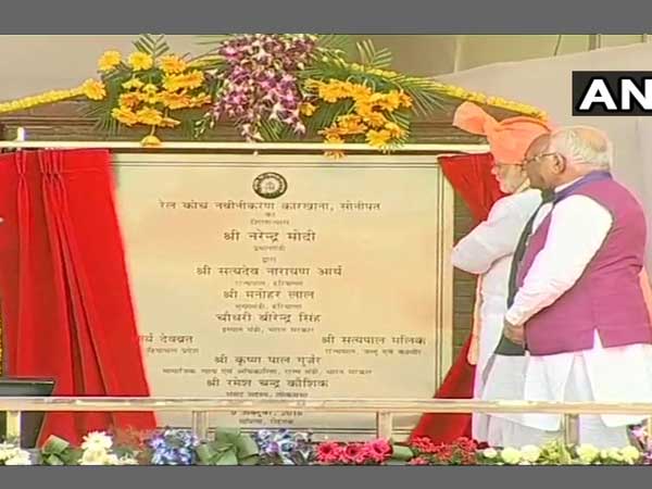 Haryana: PM unveils statue of Sir Chhotu Ram, lays foundation stone of rail coach factory Haryana: PM unveils statue of Sir Chhotu Ram, lays foundation stone of rail coach factory