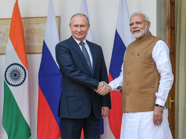 PM Modi meets Russian President Putin