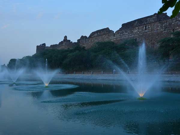 Purana Quila restoration work