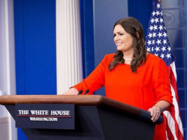 White House Press Secretary Sarah Sanders