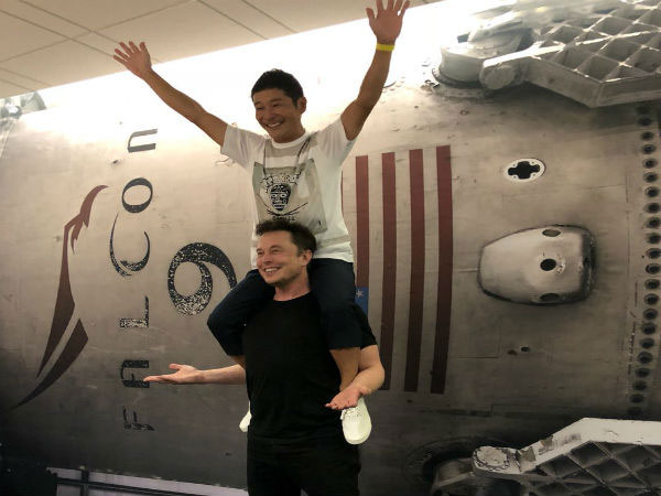 Japan Space tourist Yusaku Maezawa
