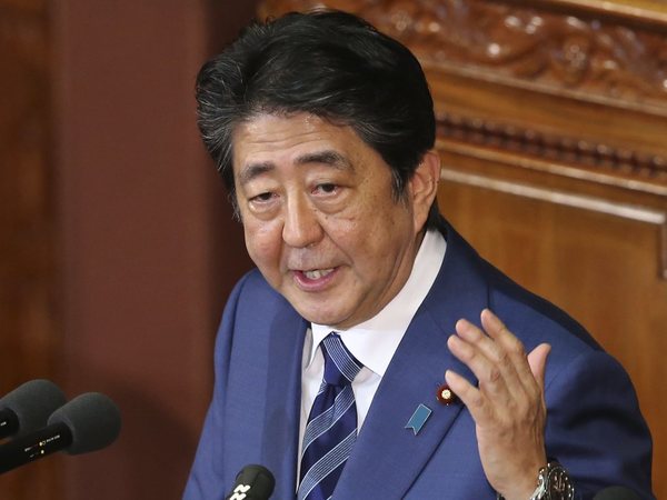 Japan Prime Minister Shinzo Abe