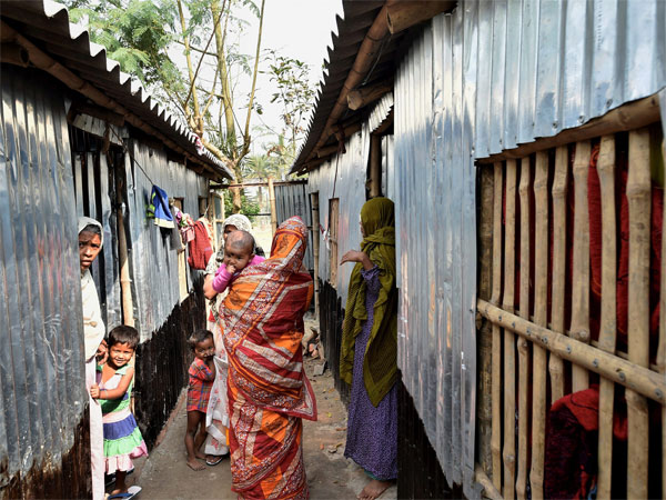 Refugees at Rakhine state