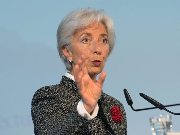 IMF Managing director Christine Lagarde