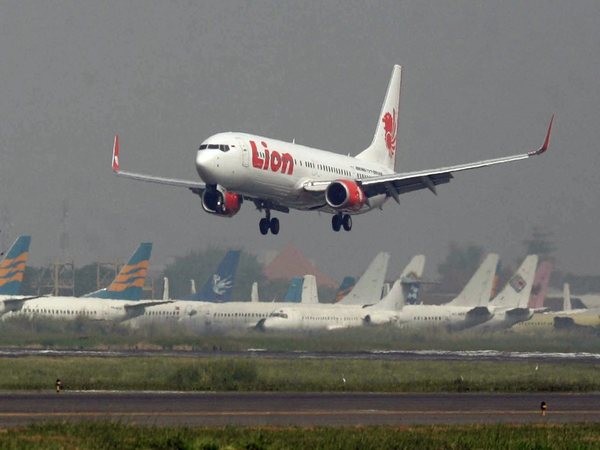 Lion air flight took off from Jakarta