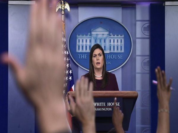 White House secretary Sarah Sanders White House secretary Sarah Sanders