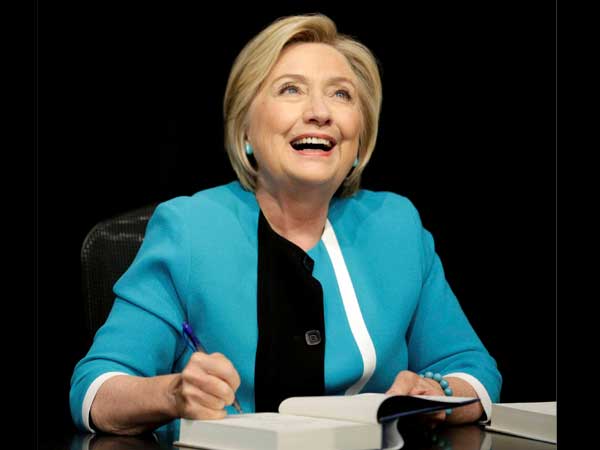 Former secretary of state Hillary Clinton 