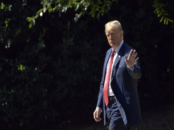 US President Donald Trump