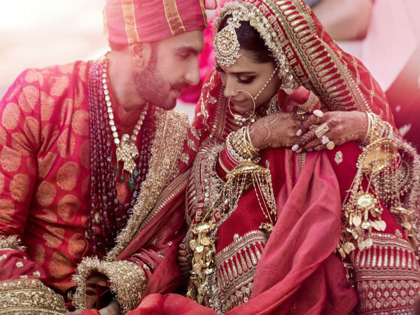 Deepika, Ranveer wedding photo