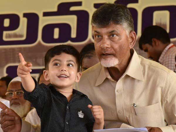 Chandrababu Naidus grandson richer than him with Rs 18.71 crore assets Chandrababu Naidus grandson richer than him with Rs 18.71 crore assets