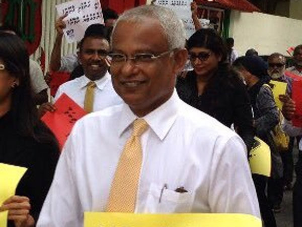 Maldives President-Elect Ibrahim Mohamed Solih