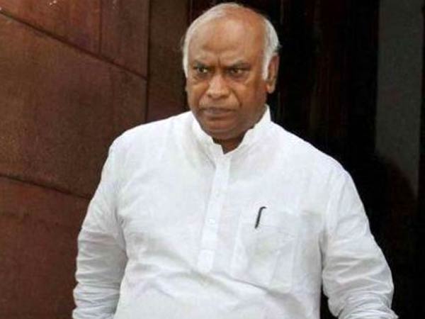 Congress leader Mallikarjuna Kharge