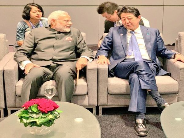 PM Modi with with Japan PM Shinzo Abe