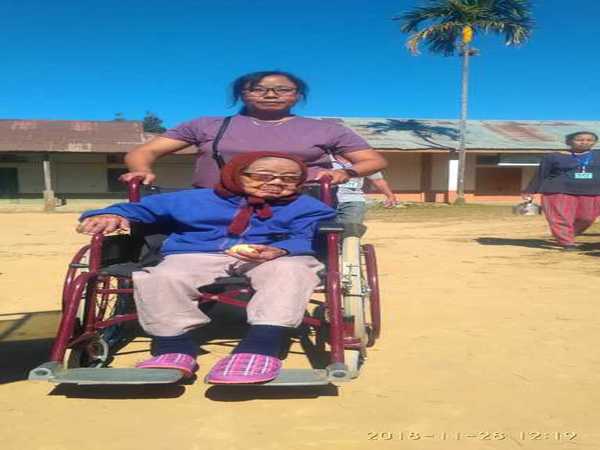 106-year-old woman (Image courtesy - ANI/Twitter) 106-year-old woman (Image courtesy - ANI/Twitter)