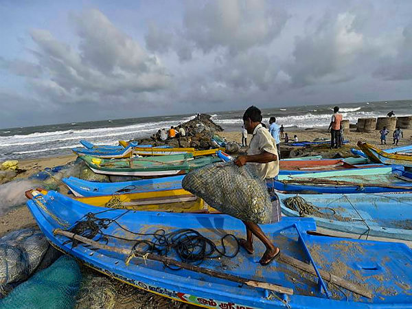 Fishermen warned in the coastal areas of Tamil Nadu