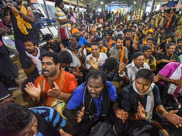 Namajapa at Sannidhanam