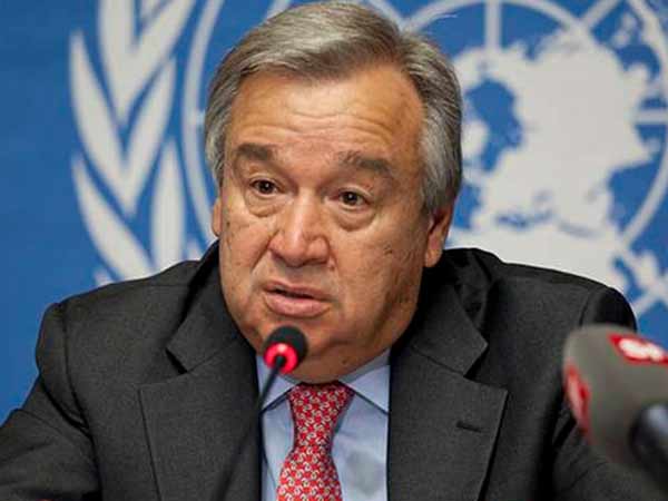 United Nations chief Antonio Guterres