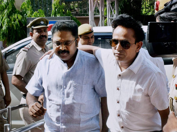  TTV Dinakaran' arrest and bail