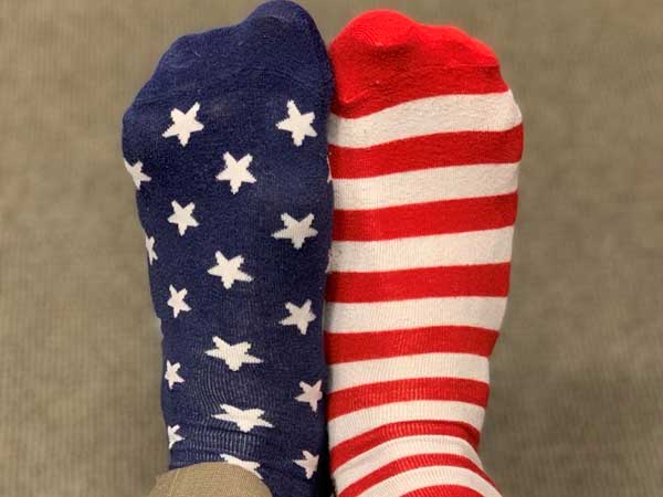Americans wear colourful socks to pay final tributes to George H W Bush Americans wear colourful socks to pay final tributes to George H W Bush