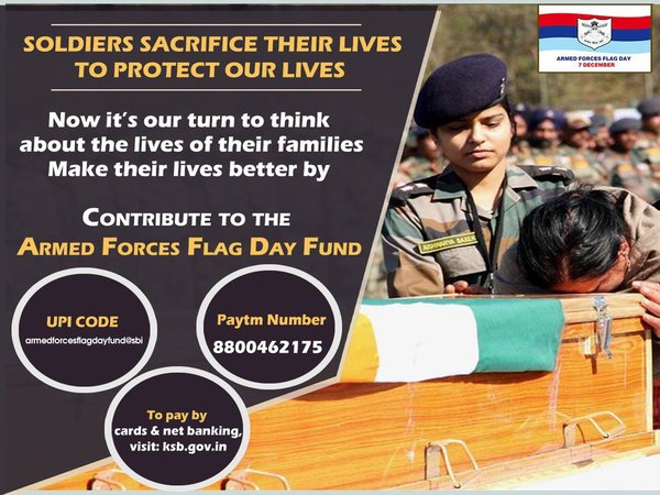 Armed forces Flag Day Fund: