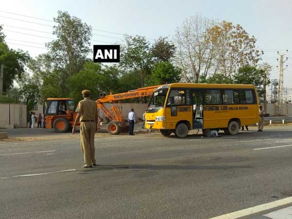 25 children were injured in an accident in Jaipur in May