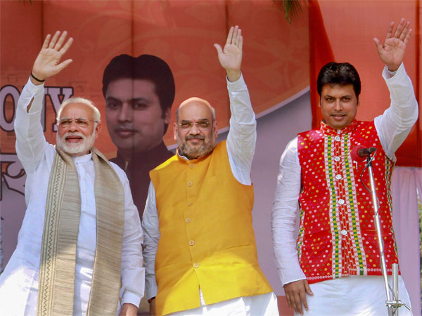 Victory in Tripura Victory in Tripura