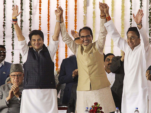Congress wins Madhya Pradesh assembly election Congress wins Madhya Pradesh assembly election