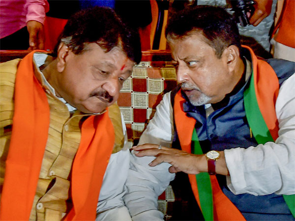 Kailash Vijayvargiya and Mukul Roy