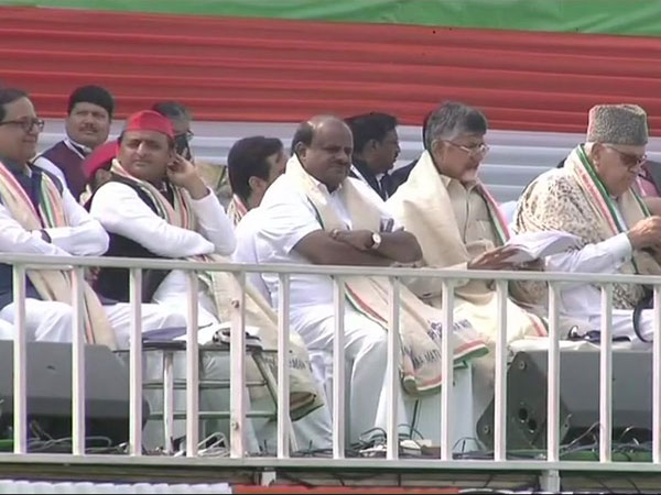 ‘United against politics of hate’: Opposition launches blistering attack on Modi govt at Kolkata rally ‘United against politics of hate’: Opposition launches blistering attack on Modi govt at Kolkata rally