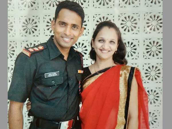 Martyred Army Majors wife tops SSB to join Army as a tribute to her Late husband 