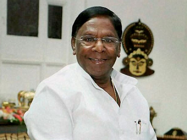 Puducherry Chief Minister V Narayanasamy Puducherry Chief Minister V Narayanasamy