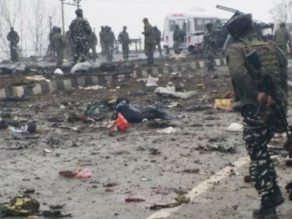 The dastardly terrorist attack in Pulwama took place on Feb 14 The dastardly terrorist attack in Pulwama took place on Feb 14