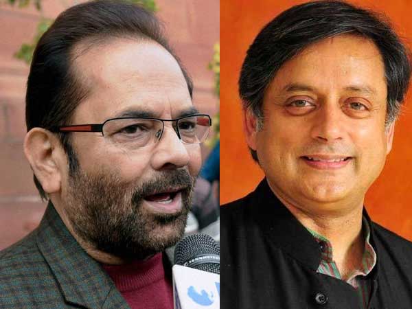 Shashi bhai toh love guru hain: Naqvis dig at Tharoors Valentine’s Day tweet against Sangh Parivar Shashi bhai toh love guru hain: Naqvis dig at Tharoors Valentine’s Day tweet against Sangh Parivar