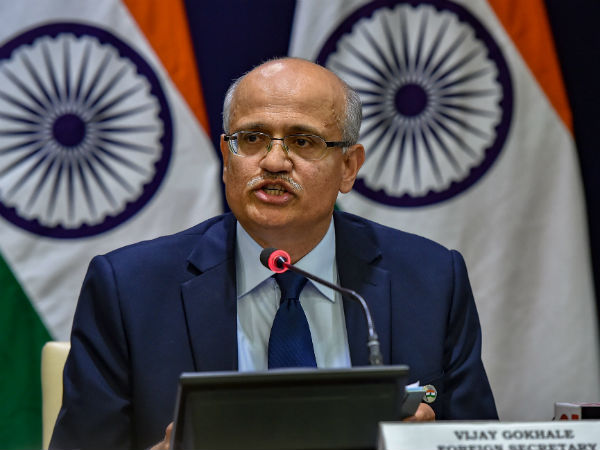 Foreign Secretary Vijay Gokhale Foreign Secretary Vijay Gokhale