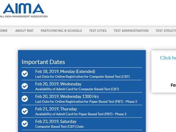 AIMA MAT 2019 Result declared: How to check AIMA MAT 2019 Result declared: How to check
