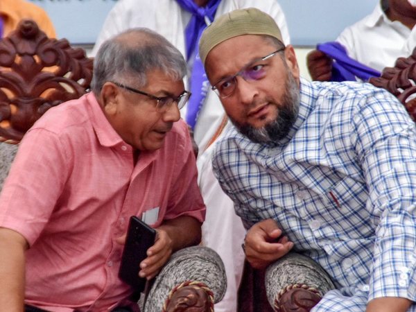 Asaduddin Owaisi and Prakash Ambedkar