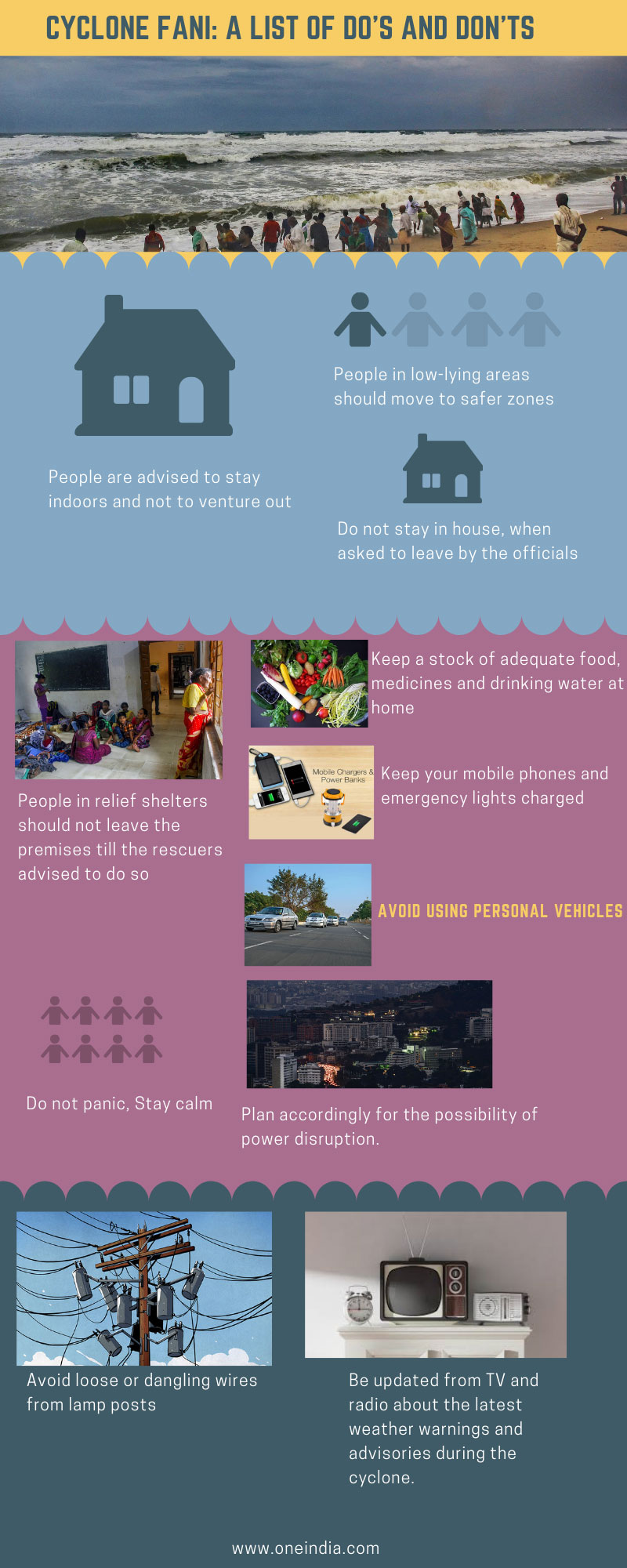 Cyclone Fani: A list of dos and donts