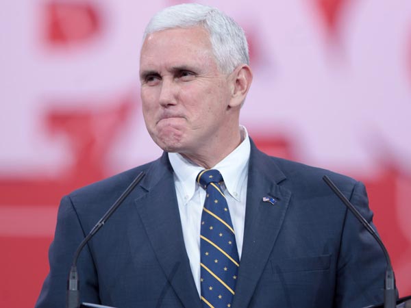 US vice president Mike Pence