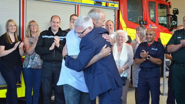 Doctor saves bikers life after performing open heart-surgery at roadside