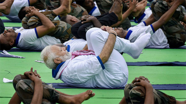 Yoga Day focuses on Climate Change