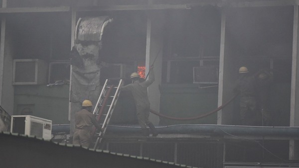 Fire disrupts emergency services at AIIMS