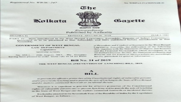 WB Assembly passes bill against lynching