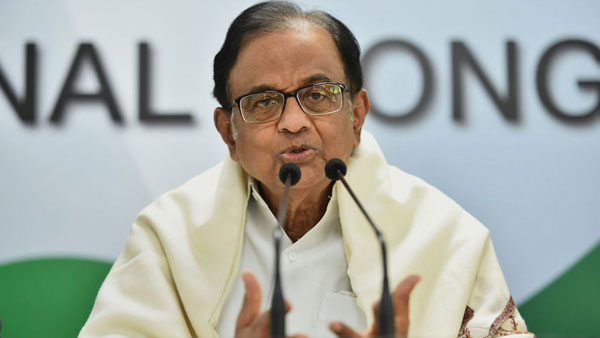 Former Finance Minister and Senior Congress leader P Chidambaram Former Finance Minister and Senior Congress leader P Chidambaram