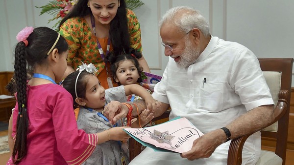 Rakshabandhan fervour at 7 RCR Rakshabandhan fervour at 7 RCR