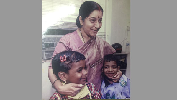 Her hug changed lives of 2 HIV positive Kerala kids Her hug changed lives of 2 HIV positive Kerala kids