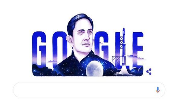 Google Doodle is dedicated to Dr Vikram Sarabhai Google Doodle is dedicated to Dr Vikram Sarabhai